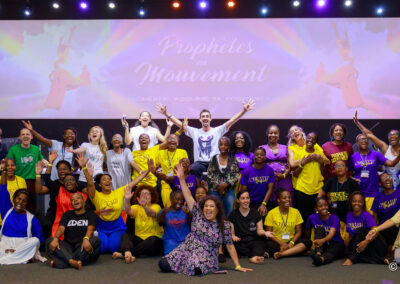 Vitor Kowalski et les participants de son atelier